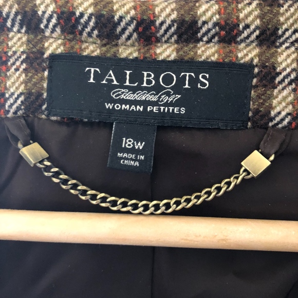Gorgeous Talbot's Wool Jacket - Picture 5 of 7